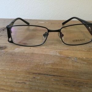 VERSAGE Rectangular Eyeglass Frames Made In Italy